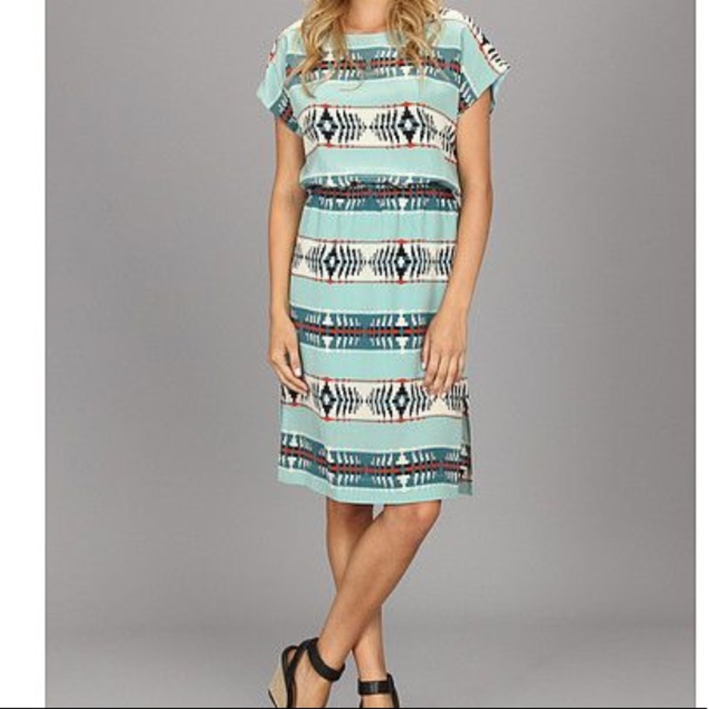 Pendleton Portland Collection Silk Knee Dress